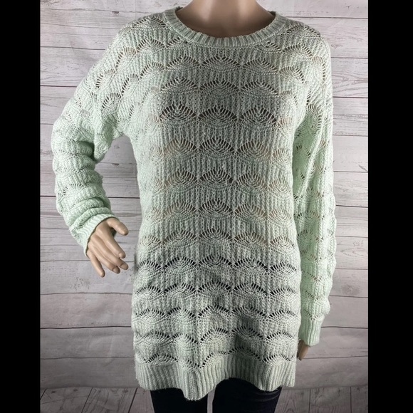 Love By Design Sweater 💕 Mint Green - Picture 1 of 12